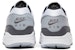 Nike Air Max 1 Putih Hitam Kelabu Serigala AH8145-101