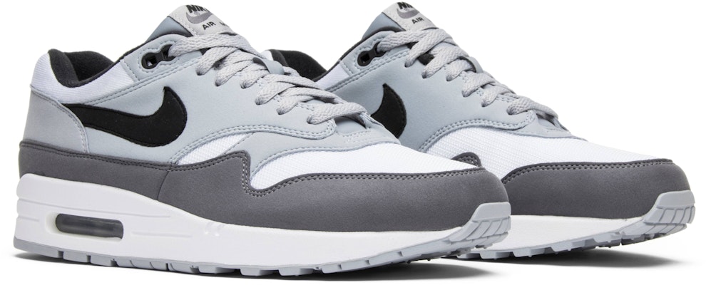 Nike Air Max 1 White Black Wolf Grey AH8145-101 Cheap Nike Air Max 1 White Black Wolf Grey AH8145-101