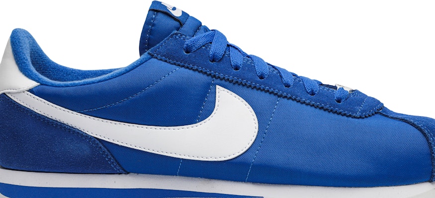 Royal blue top nike cortez