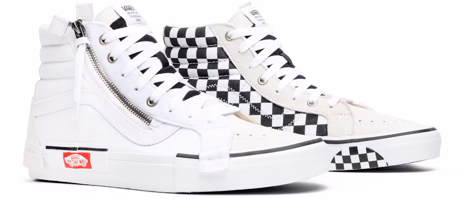 Vans SK8-Hi CAP LX Reissue 'White Checkerboard' VN0A3WM127I Cheap Vans SK8-Hi CAP LX Reissue 'White Checkerboard' VN0A3WM127I
