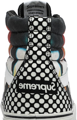 Comme des Garçons x Supreme x Vans SK8-Hi Reissue 'Harold Hunter' Sneakers VN-0QG2EG7 Sizing Comme des Garçons x Supreme x Vans SK8-Hi Reissue 'Harold Hunter' Sneakers VN-0QG2EG7