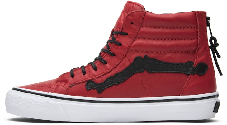 Blends x Vans Vault Sk8-Hi Zip LX 'Bones - Chili Pepper' VN-0ZSJG3S Lookbook Blends x Vans Vault Sk8-Hi Zip LX 'Bones - Chili Pepper' VN-0ZSJG3S