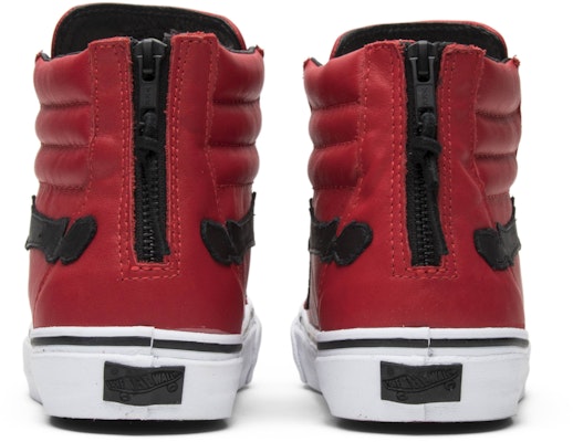Blends x Vans Vault Sk8-Hi Zip LX 'Bones - 辣椒紅' VN-0ZSJG3S Details for Blends x Vans Vault Sk8-Hi Zip LX 'Bones - 辣椒紅' VN-0ZSJG3S