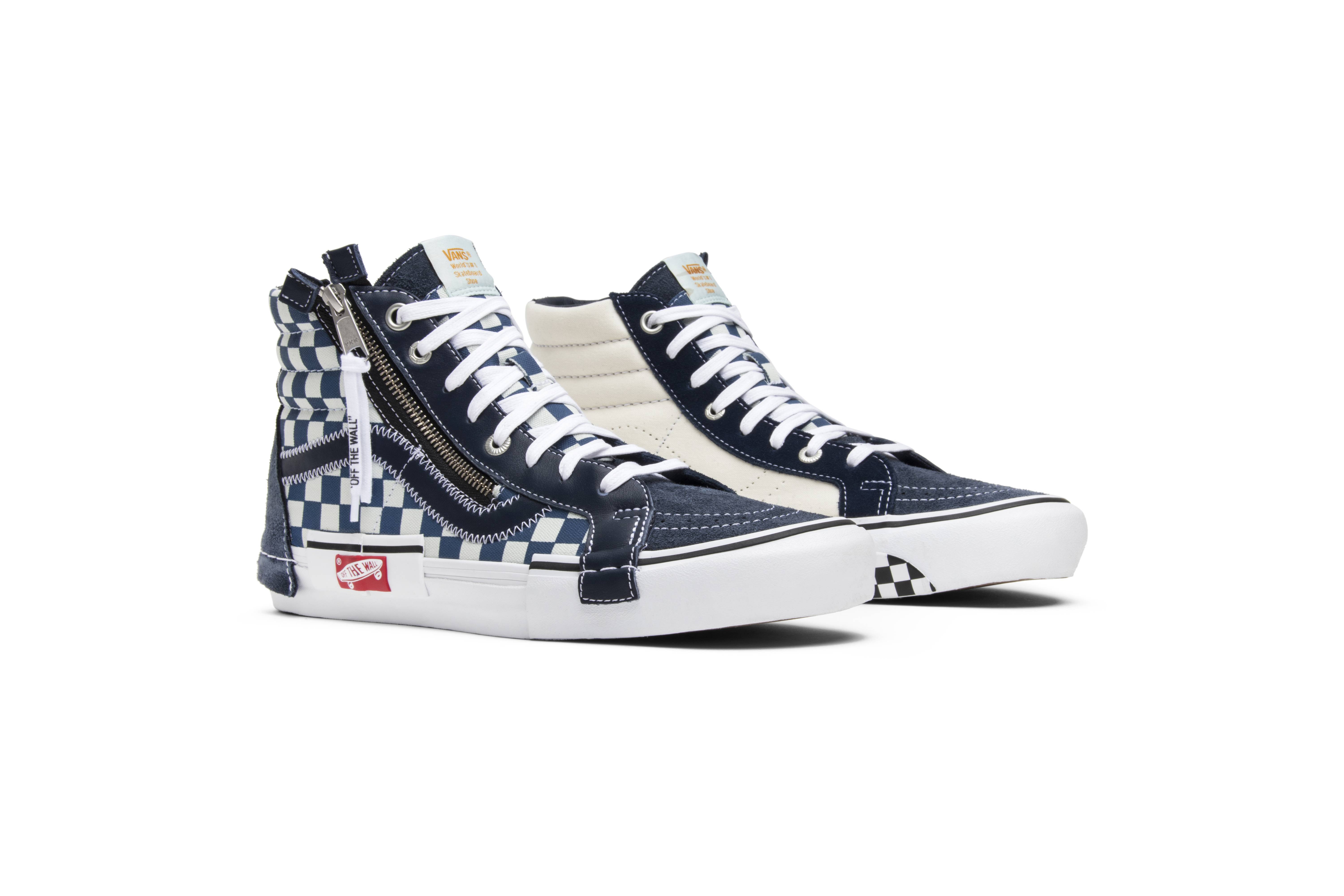 Cheap Vans SK8-Hi Cap LX '深藍色' VN0A3TKMUBZ