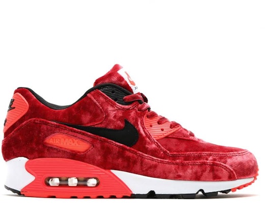 (Wanita) Nike Air Max 90 Infrared Velvet 726485-600 Lookbook (Wanita) Nike Air Max 90 Infrared Velvet 726485-600