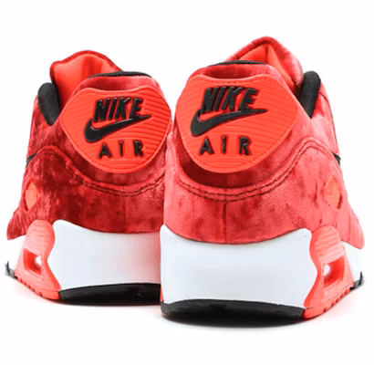 (Wanita) Nike Air Max 90 Infrared Velvet 726485-600 Details for (Wanita) Nike Air Max 90 Infrared Velvet 726485-600