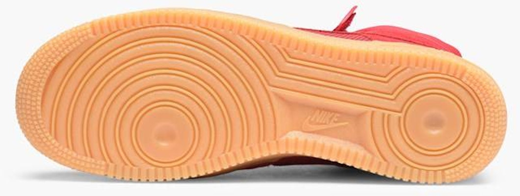 Air force 1 high red gum sales