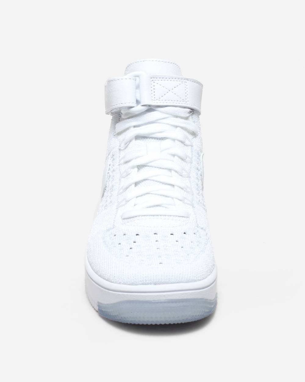 (W) Nike Air Force 1 Flyknit Triple White 圖 5