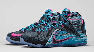 耐克LeBron 12 23染色體款篮球鞋 684593-006 Order 耐克LeBron 12 23染色體款篮球鞋 684593-006