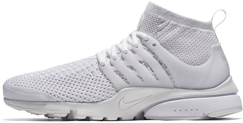Air presto sales flyknit triple white
