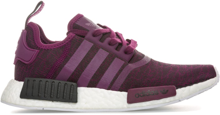 Red sales womens nmd