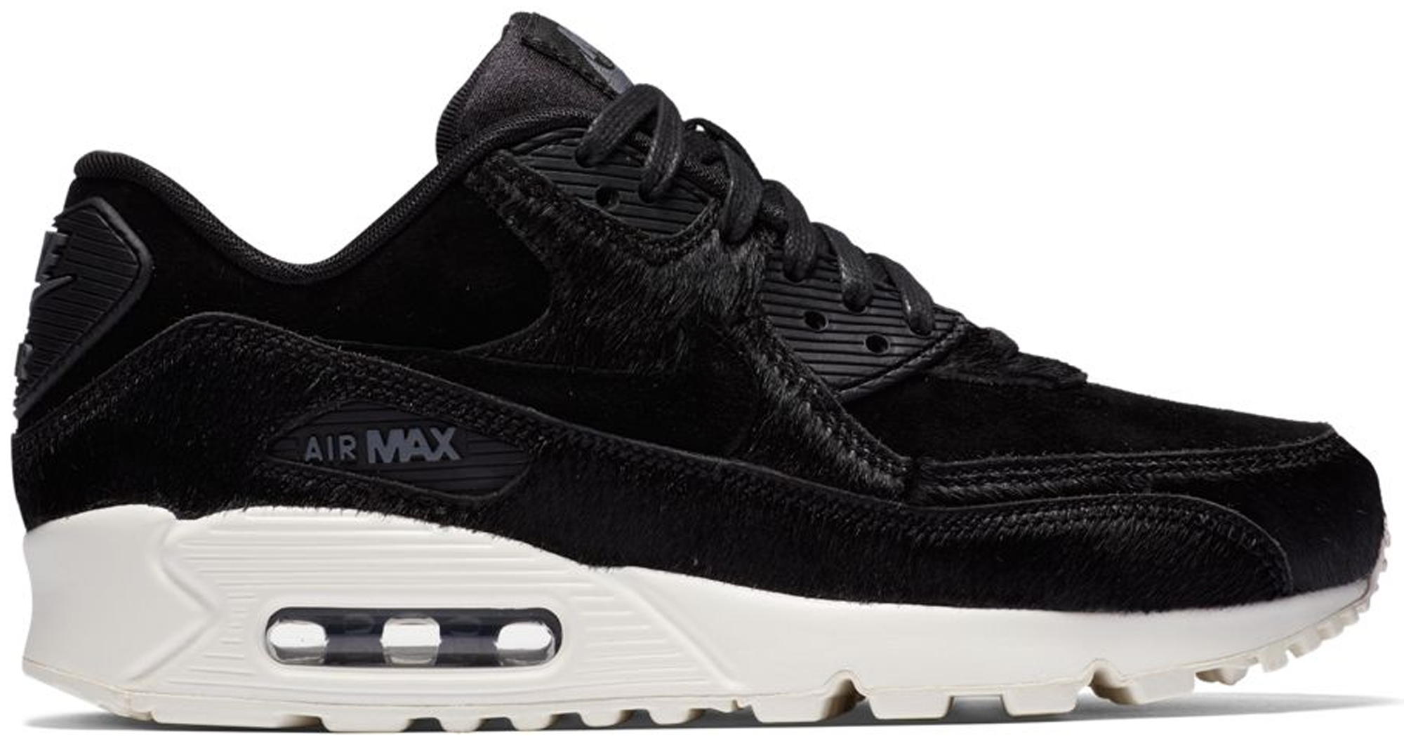 Nike Air Max 90 LX Black Pony Hair (WMNS) - 898512-006 - Novelship