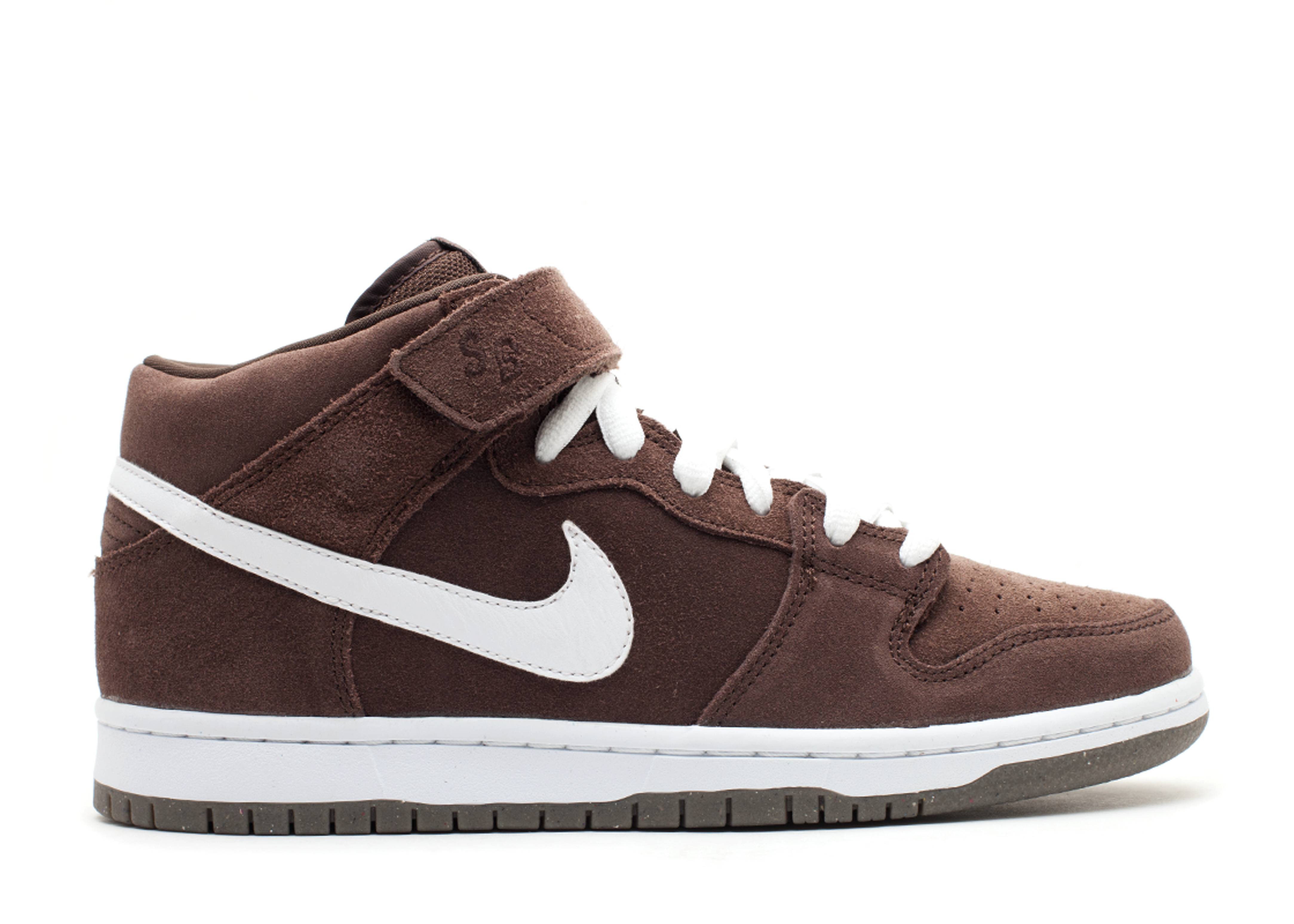 nike sb dunk mid brown