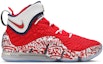 Buy 耐克 勒布朗17 '红色涂鸦' CT6047-600/CT6052-600