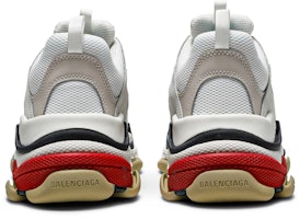 巴黎世家 Triple S 运动鞋 '白黑红' 533882-W09E1-9000 Details for 巴黎世家 Triple S 运动鞋 '白黑红' 533882-W09E1-9000