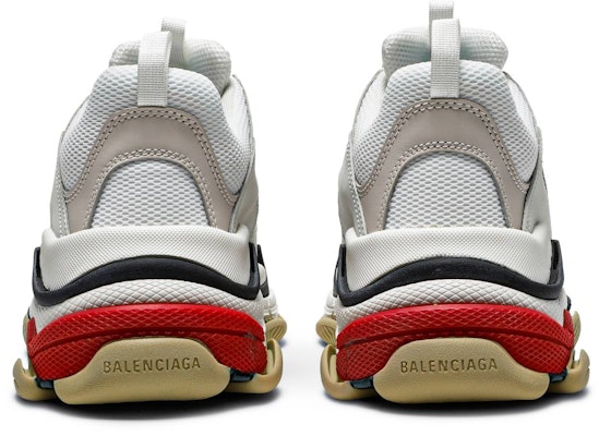 Balenciaga Triple S Trainer 'White Black Red' 533882-W09E1-9000 Details for Balenciaga Triple S Trainer 'White Black Red' 533882-W09E1-9000