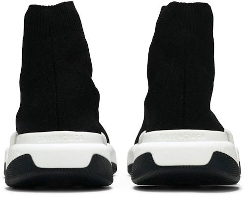 Balenciaga Speed 2 Trainer Knit 'Black White' 617239 W1702 1015 Details for Balenciaga Speed 2 Trainer Knit 'Black White' 617239 W1702 1015