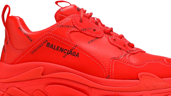 All 2025 red balenciagas