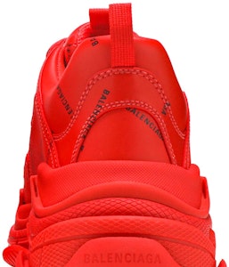 バレンシアガ トリプルS ロゴ総柄 レッド 536737 W2FA1 6010 Sizing バレンシアガ トリプルS ロゴ総柄 レッド 536737 W2FA1 6010