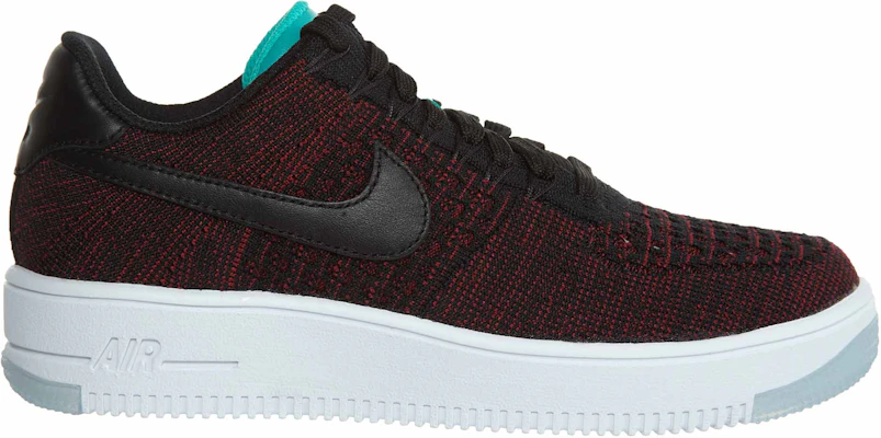 Air force 1 sales flyknit low black