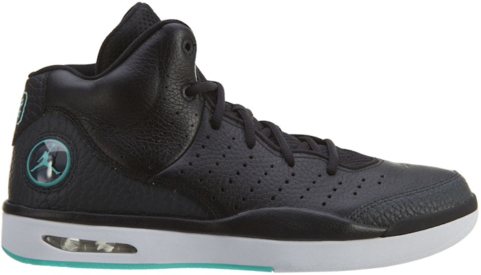Air Jordan Flight Tradition Black Hyper Turquoise White 819472