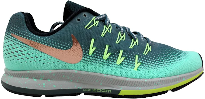 Women Nike Air Zoom Pegasus 33 Shield Hasta Metallic Red Bronze