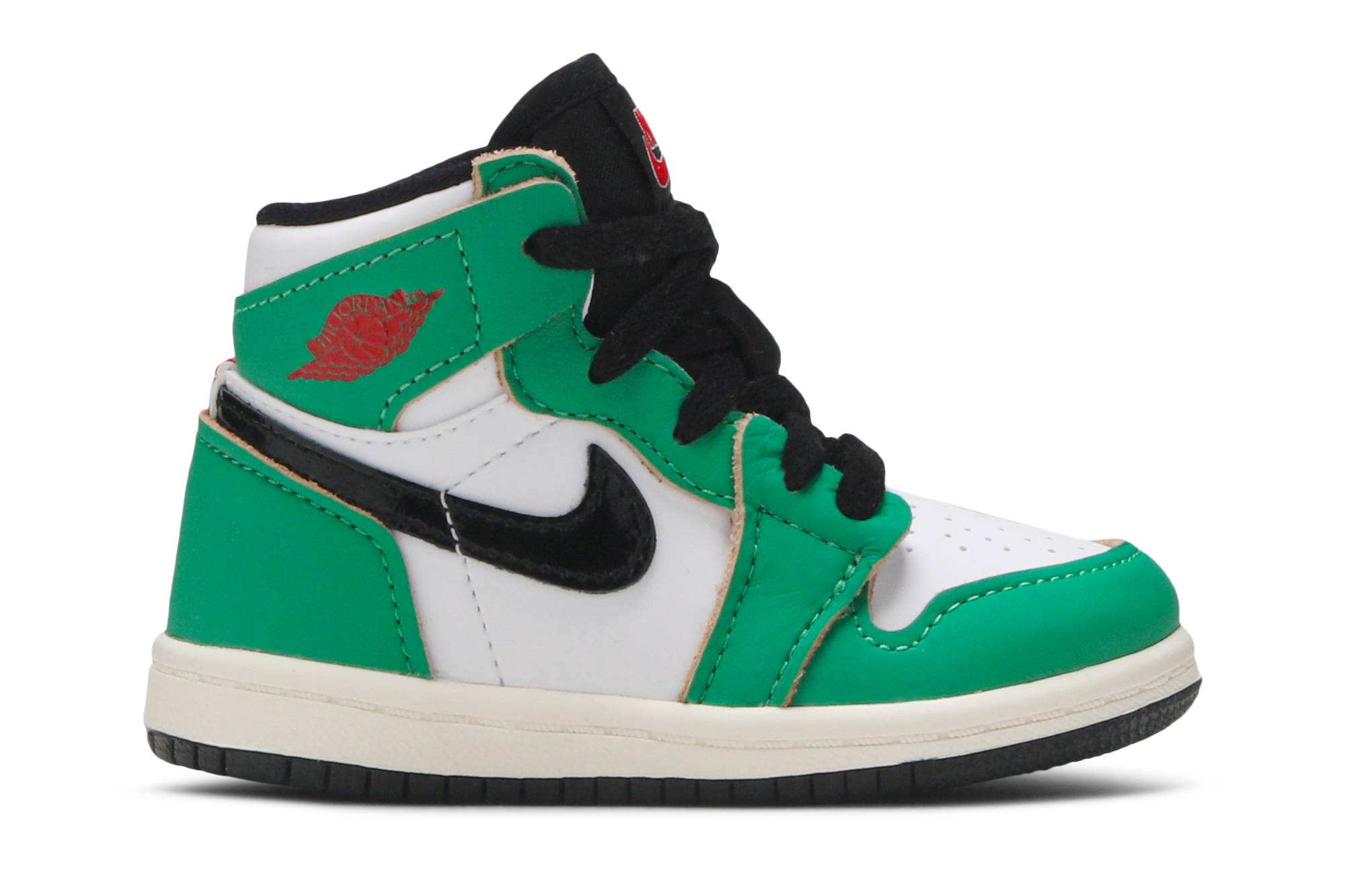 womens air jordan 1 retro high og lucky green