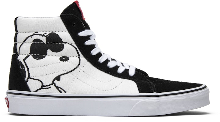 Peanuts x Vans Sk8 Hi Reissue Joe Cool VN0A2XSBOQU VN0A2XSBOQU