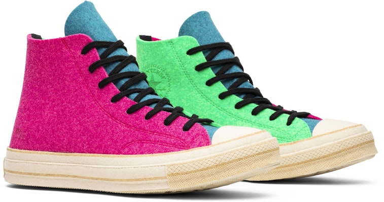 Converse Chuck Taylor All Star 70s Hi JW Anderson Felt Fuchsia