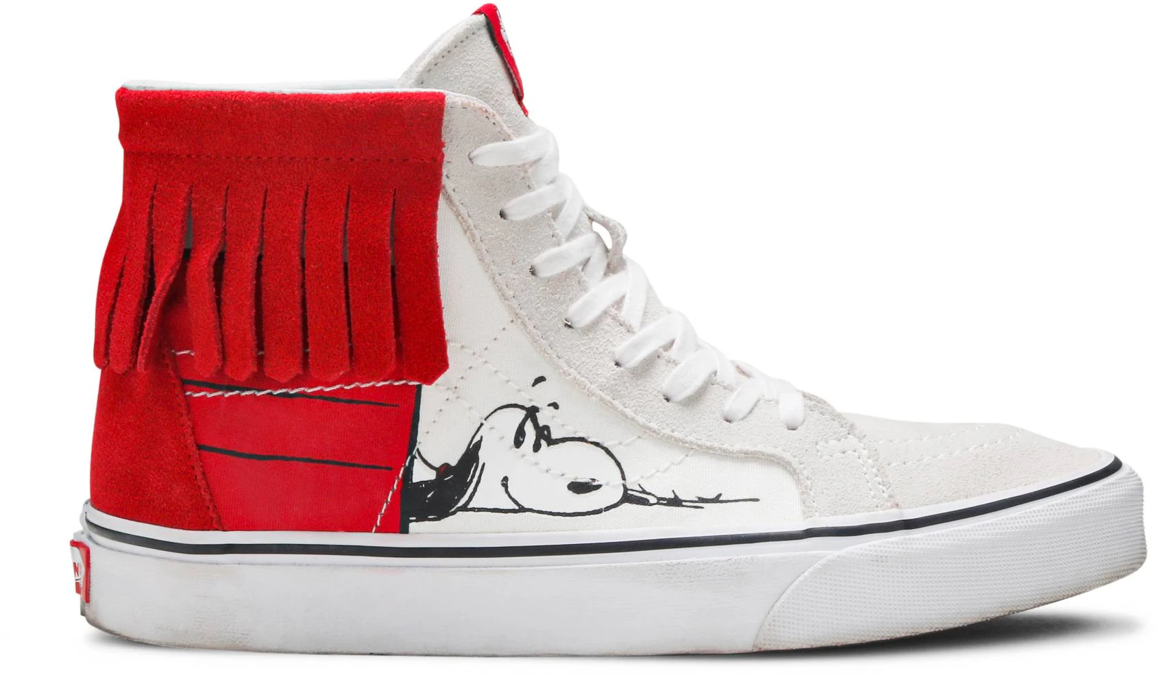 Peanuts high top vans Clearance