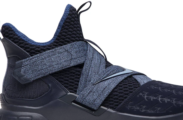 Lebron soldier 12 navy top blue