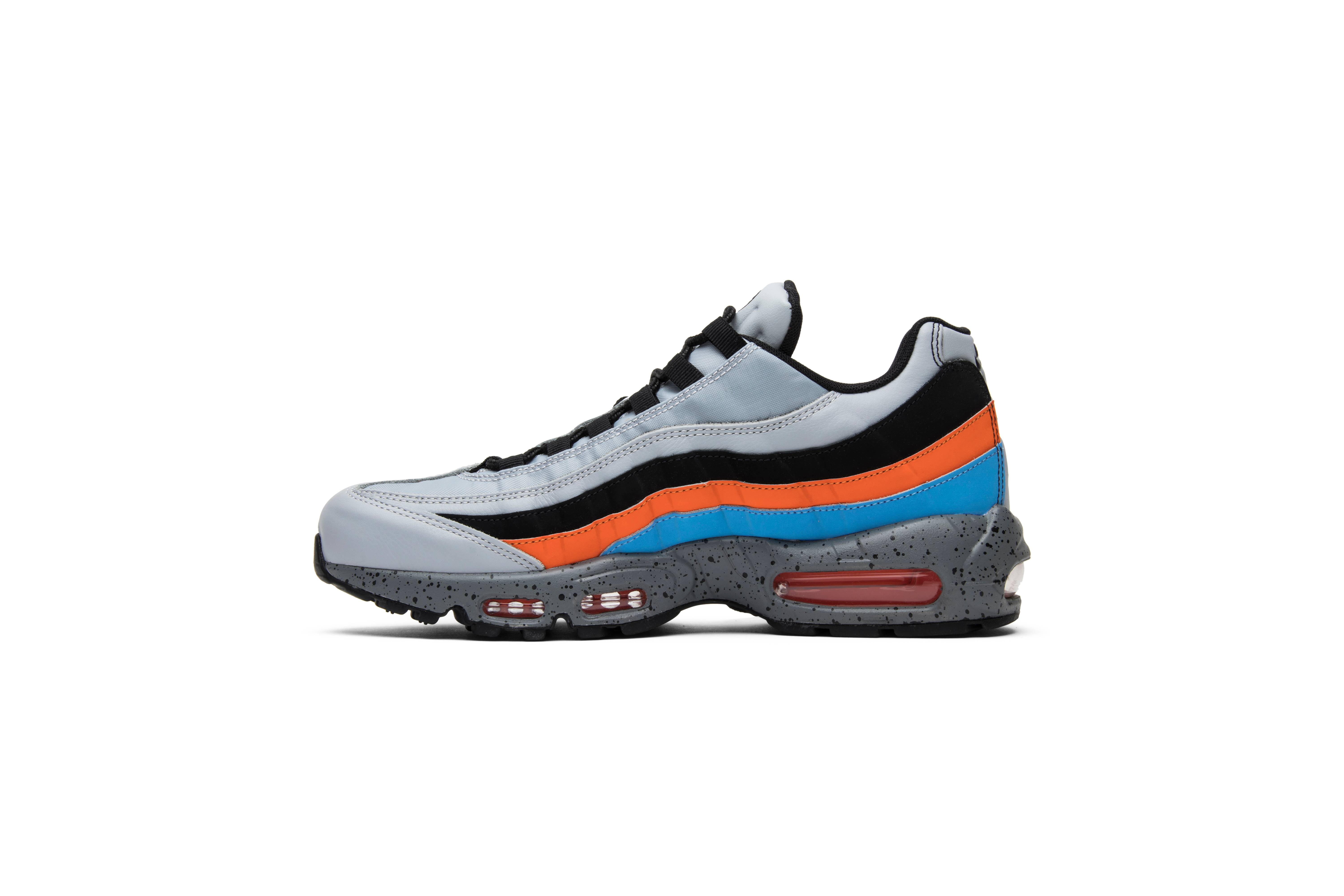 air max 95 wolf grey safety orange
