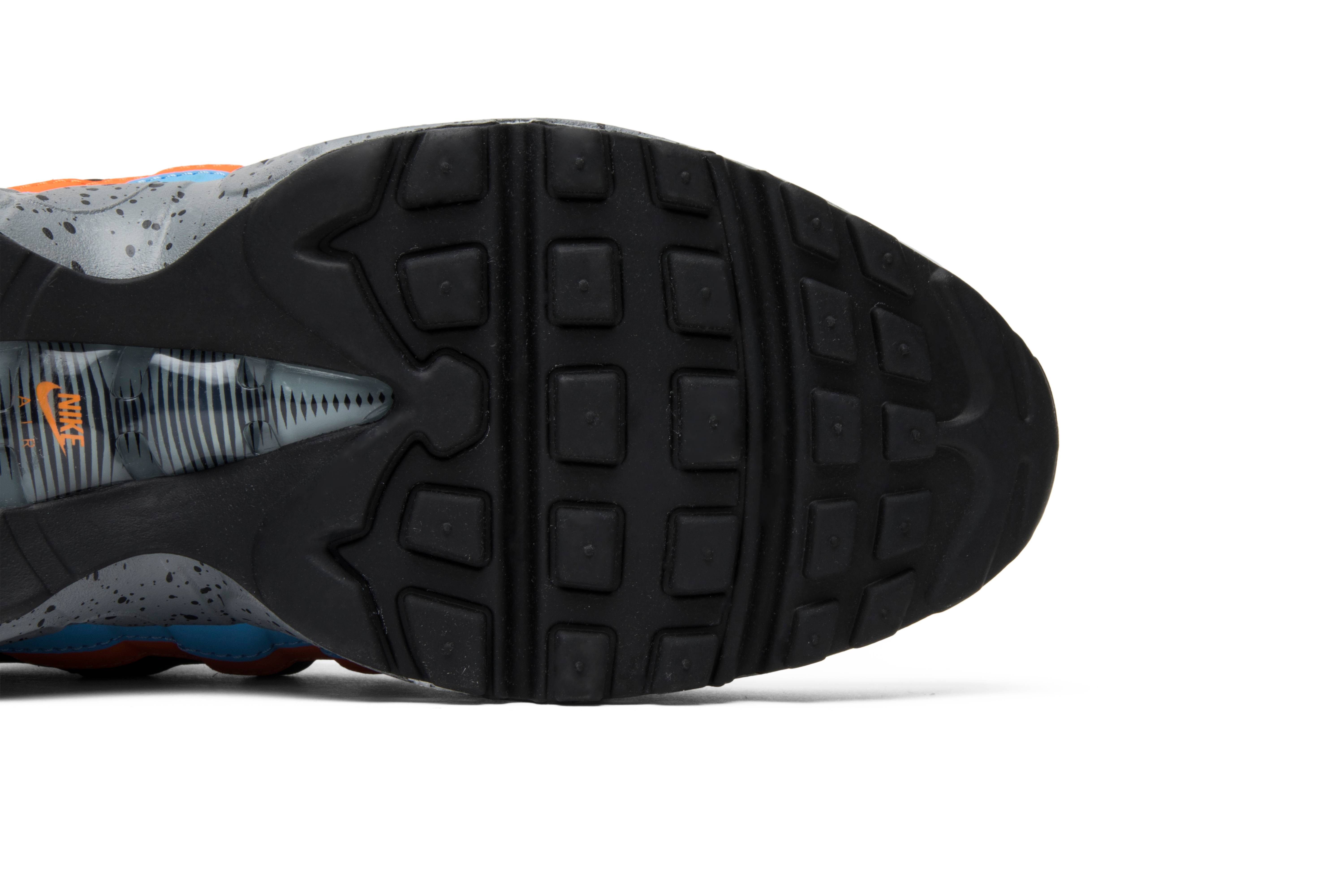 air max 95 wolf grey safety orange