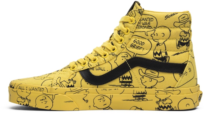 Kasut Peanuts x Vans Sk8-Hi 'Charlie Brown Maize' VN0A2XSBQX4 Lookbook Kasut Peanuts x Vans Sk8-Hi 'Charlie Brown Maize' VN0A2XSBQX4