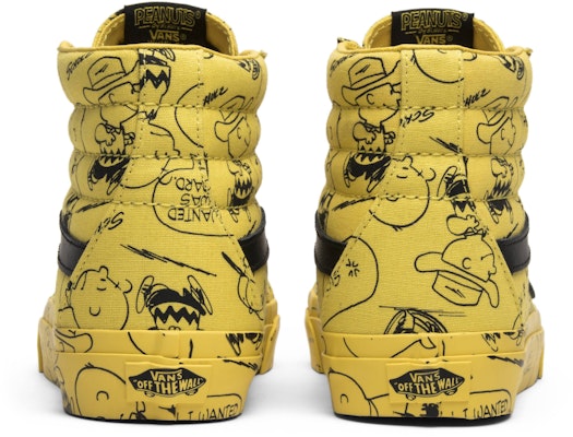 Kasut Peanuts x Vans Sk8-Hi 'Charlie Brown Maize' VN0A2XSBQX4 Details for Kasut Peanuts x Vans Sk8-Hi 'Charlie Brown Maize' VN0A2XSBQX4