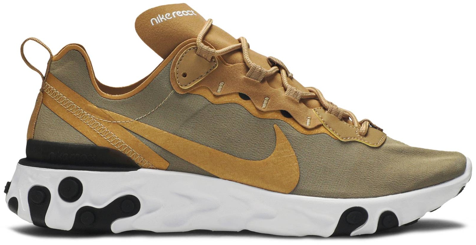 Gold 2025 nike react