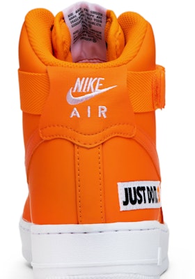 Nike Air Force 1 High Just Do It Pack Oren BQ6474-800 Sizing Nike Air Force 1 High Just Do It Pack Oren BQ6474-800