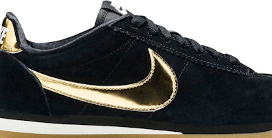 (女款)耐吉經典Cortez黑色金屬金膠底902856-014 Order (女款)耐吉經典Cortez黑色金屬金膠底902856-014