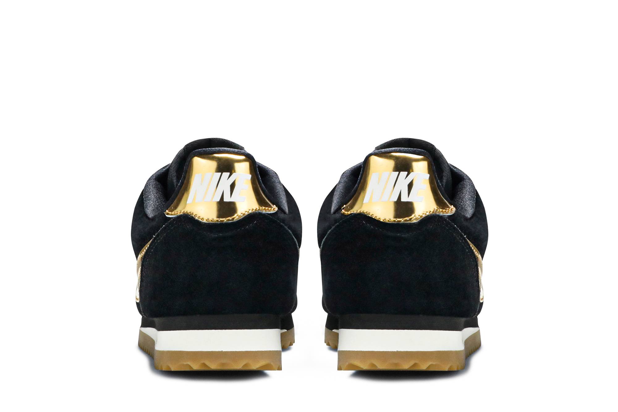Details for (W) 耐克经典Cortez 黑金胶鞋 902856-014