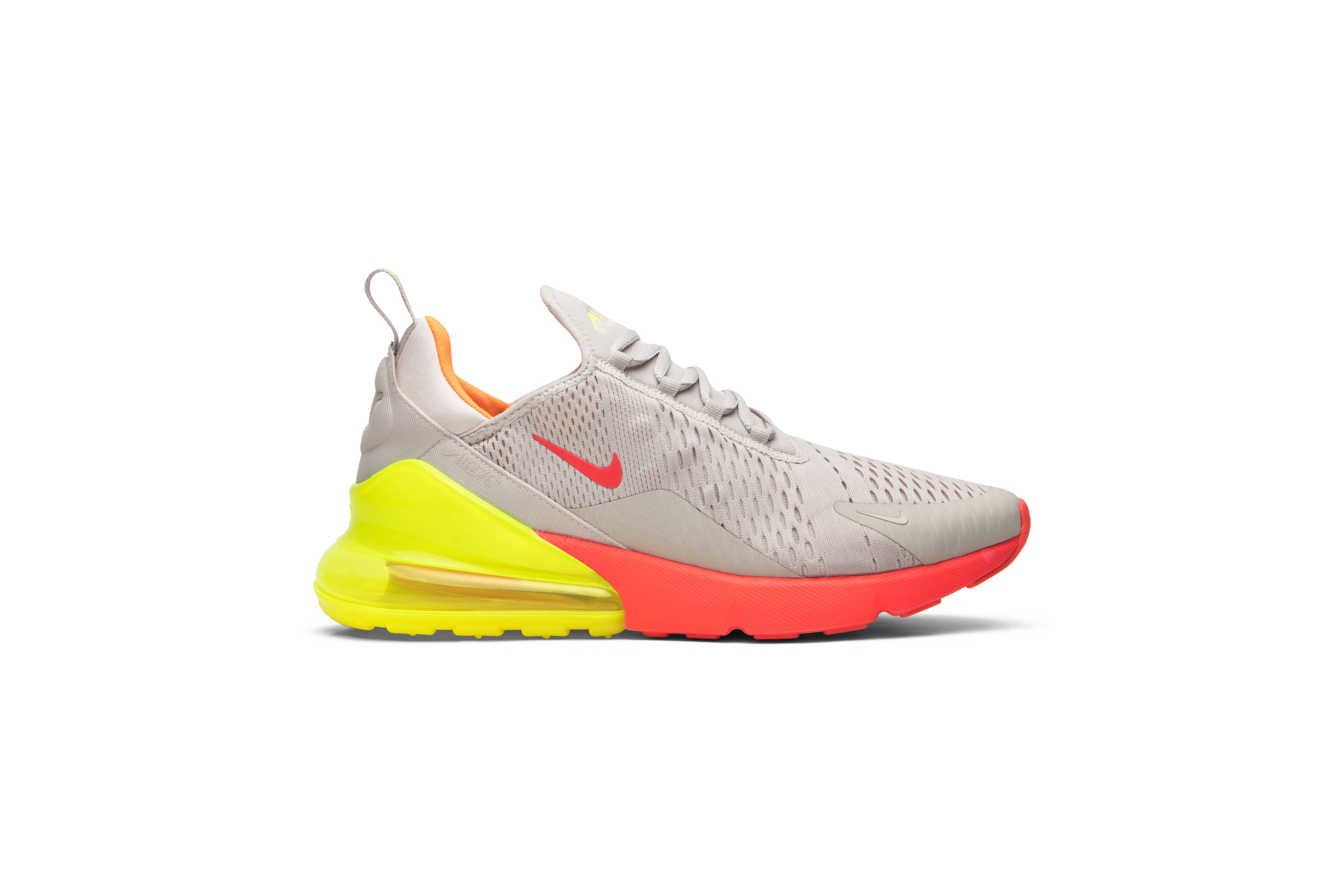 women's nike air max 270 desert sand hot punch