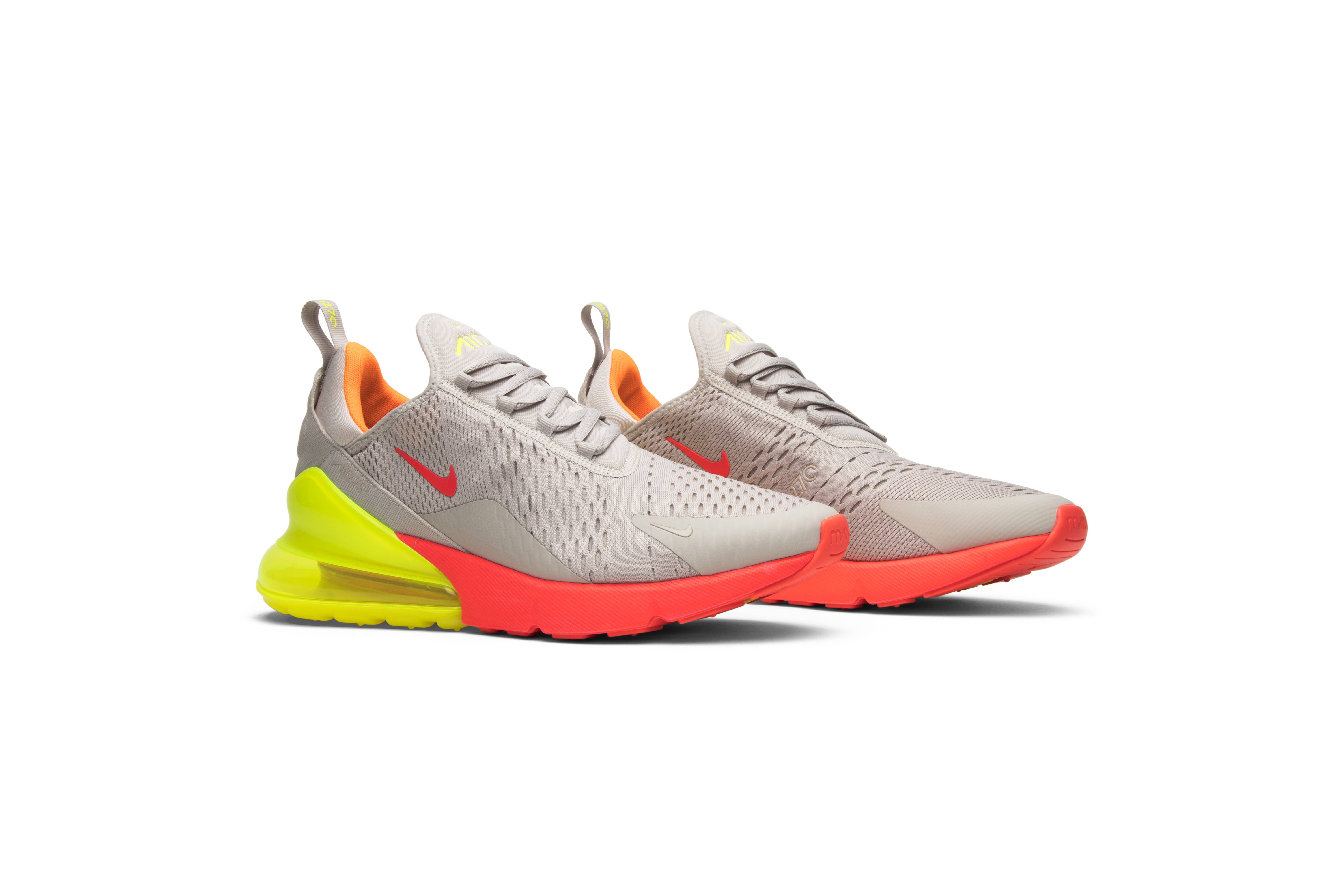 women's nike air max 270 desert sand hot punch