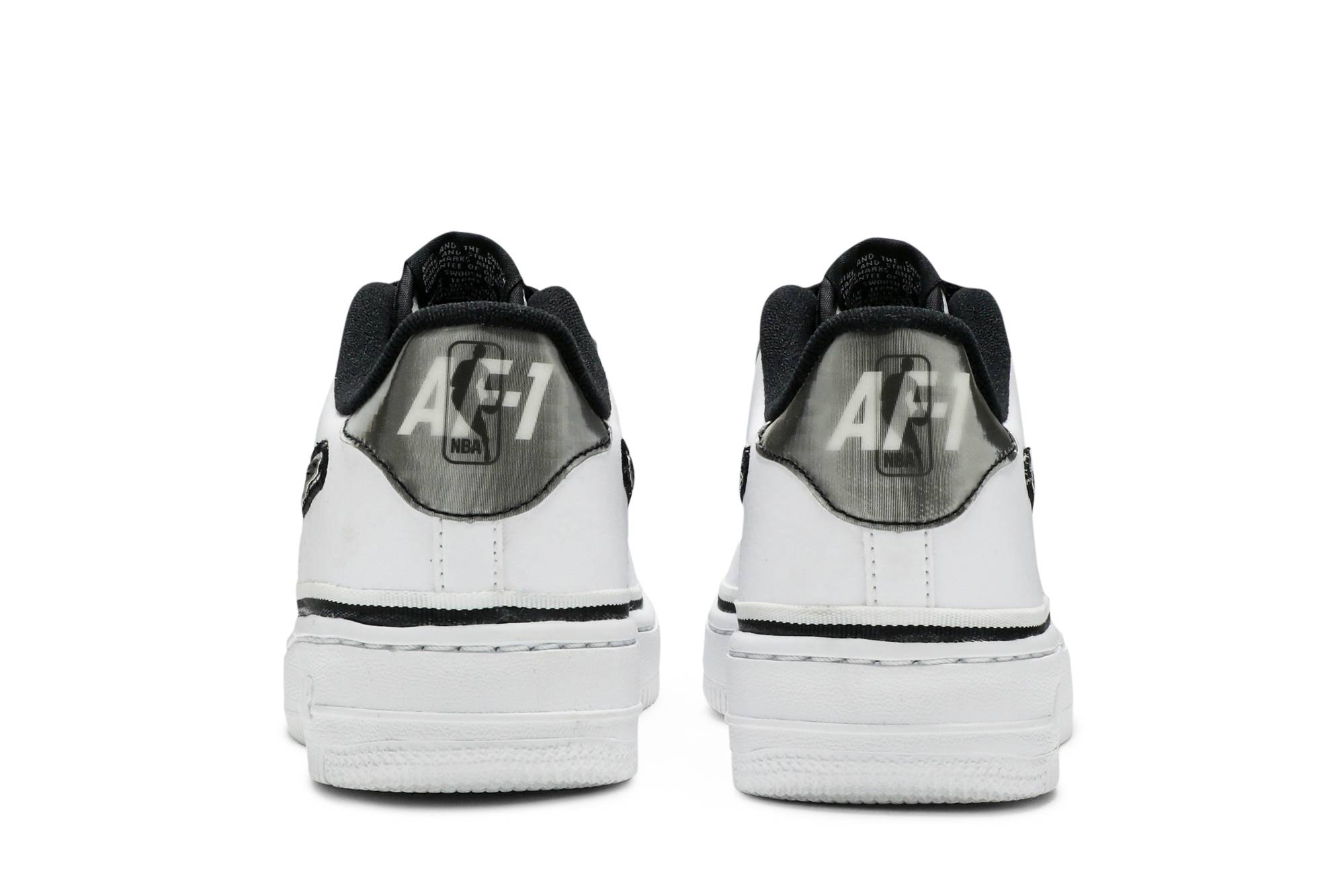 nike air force 1 low sport nba black white