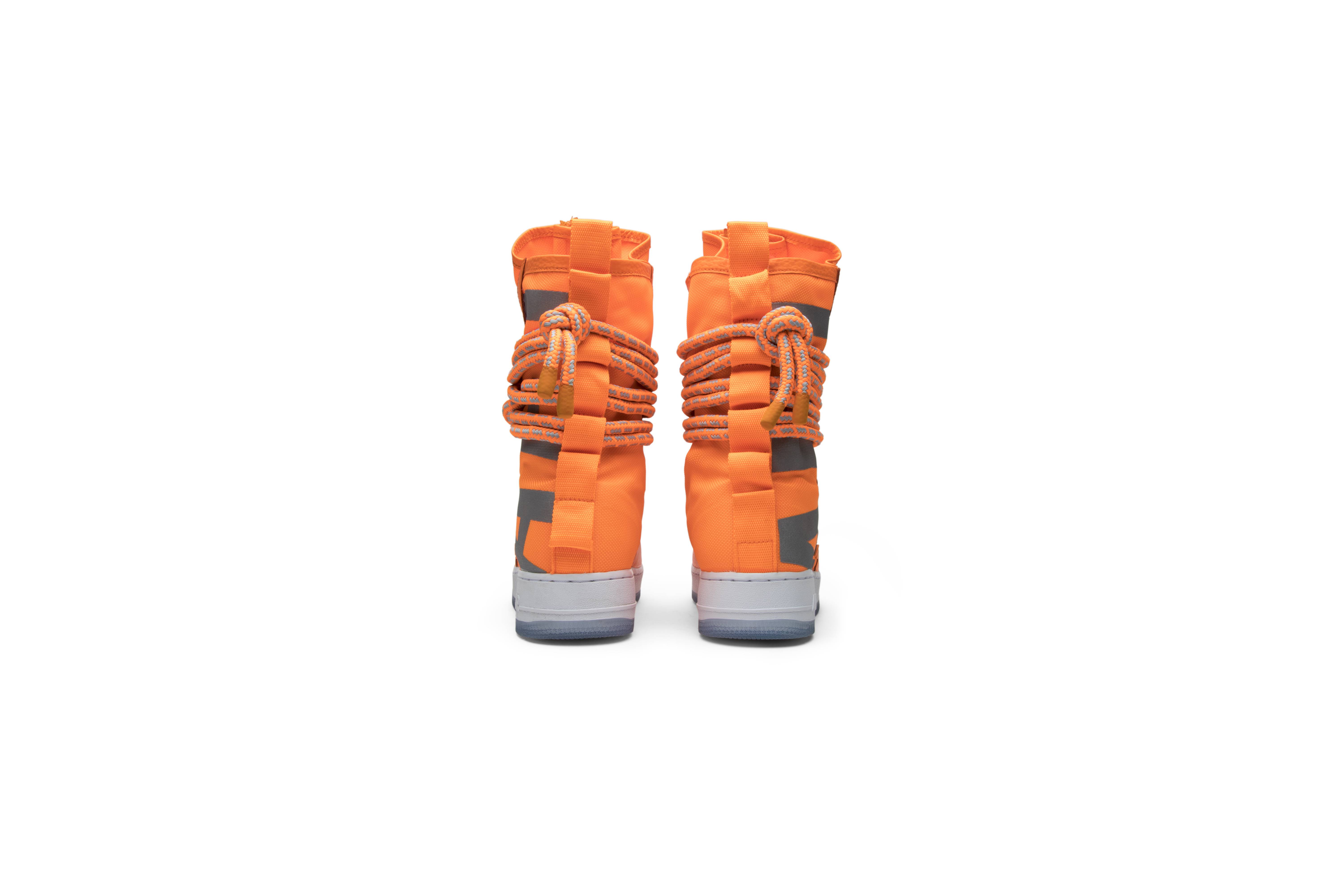 air force 1 sf high orange