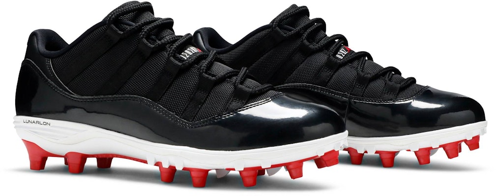 Air Jordan 11 Retro Low Cleat 'Bred' AO1560-010 Cheap Air Jordan 11 Retro Low Cleat 'Bred' AO1560-010