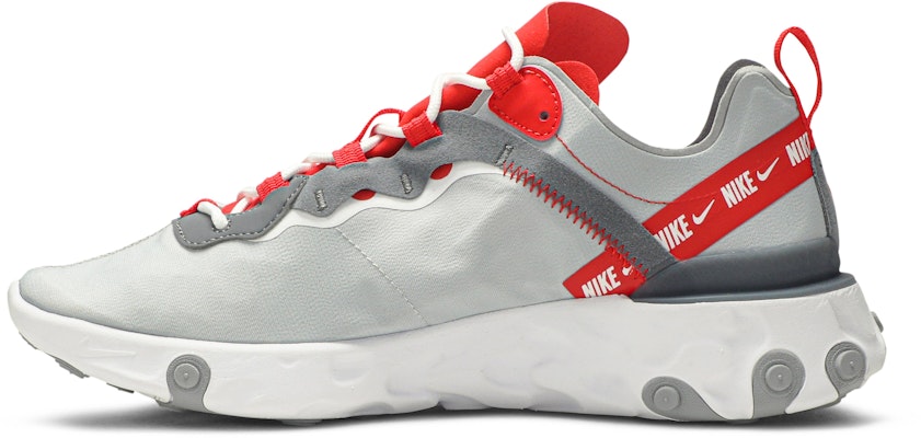 Nike Element 55 Wolf Grey Game Habanero Red - - Novelship