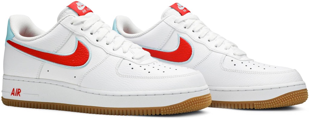 Air force 1 2025 7 red and white