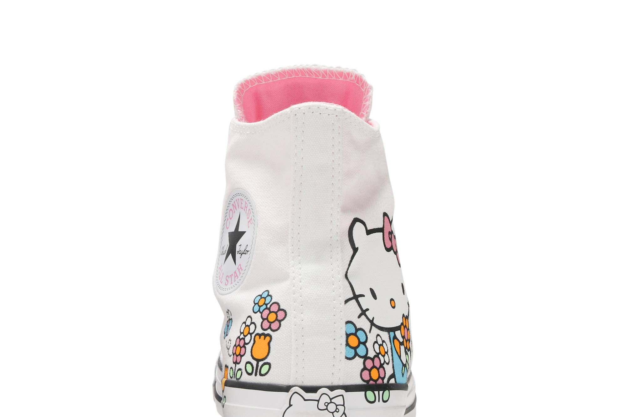 hello kitty x chuck taylor all star hi flowers