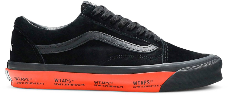 WTAPS x Vans Old Skool LX 'Black Orange' VN0A4P3X20E1 Buy WTAPS x Vans Old Skool LX 'Black Orange' VN0A4P3X20E1