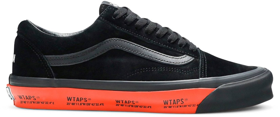 WTAPS × VANS OG OLD Skool LX BLACK