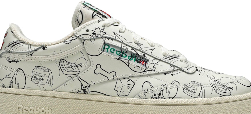 湯姆貓與傑利鼠 x Reebok Club C 'Sketch' FX4011 Order 湯姆貓與傑利鼠 x Reebok Club C 'Sketch' FX4011